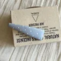 Koreanischer süßer Bonbonfarben gepunkteter BB Haarklammer Detail, stylisches Nischen-Haaraccessoire. - Brief-Stil / Blau