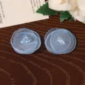 Blue mesh fabric flower petal DIY hair accessory material crystal decorative buttons - Blue Cartoon Star Clip (Cinnamoroll)