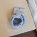 Blue hair tie set elastic cute hair rope sweet hair accessories for daily wear stylish - 4 Piece Set / Blue Series