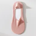 Calzini fantasmino rosa in seta di ghiaccio, invisibili e antiscivolo da donna per estate. - Rosa loto