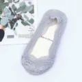 Calzini fantasmino in pizzo da donna invisibili scarpe basse con silicone antiscivolo - Taglia unica / Grigio