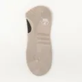 Uomini estate traspirante rete taglio basso invisibile calzini barca beige antiscivolo - Kaki