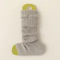 Ghette scaldamuscoli a staffa da donna inverno calde slouch calze y2k moda stile - Taglia unica / Grigio chiaro