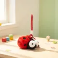 Cute ladybug plush keychain cartoon animal bag pendant soft toy gift for kids and friends - Ladybug