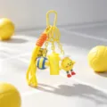 Sport style volleyball basketball keychain cute cartoon bag charm versatile gift - Sports Series Pendant / Volleyball