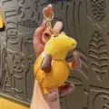 Cute plush animal keychain soft toy bag charm cartoon pendant toy key ring accessory - Coconut Capybara