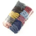 Colorful seamless hair ties high elasticity towel hair ropes for women daily use hair accessories - Colorful