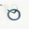 Laccio per capelli spesso blu da donna, elastico per capelli, accessorio semplice per styling. - Blu scuro