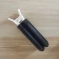 Hair root volume clip double tube bangs styling roller portable practical hair styling tool. - Single Piece / Black