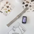 Cinturino di ricambio in metallo acciaio inox per Huawei smart band, polsino sottile perle. - Smartband Compatibile: Gen 8/9/10 / Luce Stellare
