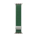Cinturino per orologio magnetico in silicone verde di ricambio compatibile smartwatch - Compatibile con Apple Watch 1-9/SE: 38/40/41mm - S10/S11: 42mm / Verde Erba Medica