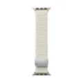 Cinturino per orologio magnetico in silicone di ricambio compatibile Apple Watch beige. - Luce Stellare