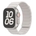 Siliconen magnetisch vervangend horlogebandje compatibel met Apple Watch Ultra sportband. - Sterrenlicht