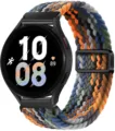 Cinturino magnetico in nylon intrecciato per Huawei GT5 GT6, comoda fascia elastica. - 2_Camouflage arcobaleno