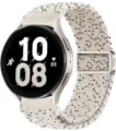 Cinturino per orologio in nylon intrecciato con chiusura magnetica, cinturino elastico. - 33# Galassia con punti neri