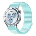 Correa de reloj elástica de nailon de repuesto compatible con Huawei, diseño deportivo. - Menta Pálida
