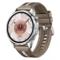 Cinturino per orologio in silicone intrecciato di ricambio per Huawei GT4 GT5 GT6 46mm marrone. - Larghezza cinturino: 22 mm (universale per smartwatch 46/48) / Kaki