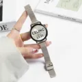 Cinturino per orologio in maglia di acciaio inossidabile compatibile smartwatch. - 14mm / Luce Stellare