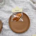 Set di 5 fermagli per capelli opachi colorati semplici clip BB dolci per frangia e styling - 5 Pezzi/Confezione / Giallo