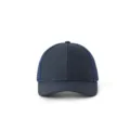Classic navy blue mesh trucker cap with a curved brim and structured front panels - L(58-60cm) / Navy Blue