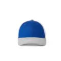 Gorra de camionero de malla azul y gris con visera. - L(58-60cm) / Azul y Blanco