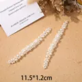 Striscia di perle di imitazione DIY per scarpe borse accessorio floreale fatto a mano. - N. 10 Striscia Perlata Floreale Perla Artificiale
