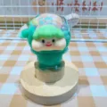 Cute green Lilith oil-flowing sand figurine ornament, perfect acrylic blind box collectible gift. - Lilith / Green
