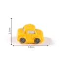 Mini yellow taxi ornament, micro landscape DIY accessory, cute miniature toy car model variant. - #4 Taxi