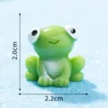 Mini resin frog figurine for moss micro landscape DIY garden ornament 2.0x2.2cm cute - No.3 Frog