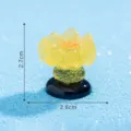 Adorno de resina de coral luminoso en miniatura para paisaje de pecera decoración DIY estatuilla - 1# Tamaño Grande