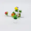 Miniature dollhouse potted plant simulation green grass floral micro landscape ornament SKU - Style B
