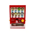 1:12 dollhouse miniature simulation vending machine micro food toy ornament - Red