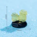 Luminous small coral resin ornament for fish tank landscaping, DIY micro landscape accessories. - No. 14 Large