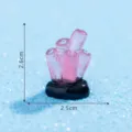 Mini luminous pink coral ornament for fish tank landscaping, micro landscape DIY accessories. - No. 15 Large