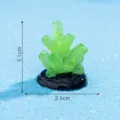 Luminous small coral resin ornament for aquarium micro landscape DIY decor 3.1cm - No. 18 Large