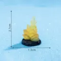 Luminous miniature coral resin ornament for fish tank landscaping and DIY micro landscape decor - 29# Small