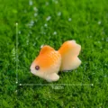 Miniatur Kunstharz Goldfisch Figur Oranger Mikro Landschaft DIY Handwerk Dekoration - #6 Goldfisch