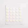 White round double-sided adhesive foam dots anti-collision pads sticky stickers for craft DIY. - 25 Glue Dots per Sheet