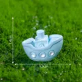 Graziosa statuetta nave in resina micro paesaggio fai da te ornamento giardino decoro - 15# Nave da crociera blu