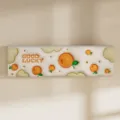 Linda funda de aire acondicionado de naranja de dibujos animados con diseño de nube 3D. - Naranja mandarina (Funda integral para aire acondicionado)
