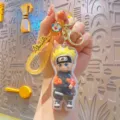 Cartoon Naruto acryl 3D figuur sleutelhanger auto sleutelring hanger schattige anime zak - Crossbody Bag