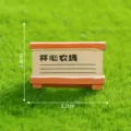 Mini Harz Farm Schild Ornament für Mikro Landschaft DIY Feengarten Miniatur Dekoration - 5# Farm-Straßenschilder