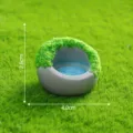 Miniatur Harz Landschaftsornament für DIY Basteln Feengarten Terrarium Moos Mikro Dekoration. - 6# Wasserbottiche