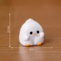 Cute mini white duck figurine miniature dollhouse decoration micro landscape accessory 1pc - 2# Comfort