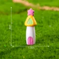Statuetta in resina miniatura a forma di fungo stella per micro paesaggio giardino. - Casa Stella Fungo / 2# Casa fungo stella