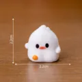 Cute Mini White Duck Figurine Micro Landscape Resin DIY Dollhouse Miniature Ornament - 5# Walking Pose