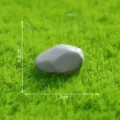 Mini Harz Stein Kiesel Mikro Landschaft DIY Garten Dekor Miniatur Ornament Zubehör - 11# Kleiner Stein