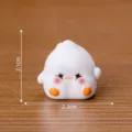 Miniature resin cute duck figurine, tiny micro landscape dollhouse DIY decoration piece. - 6# Smile