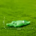 Miniature green alligator resin figurine for DIY micro landscape desktop decoration 5.5cm - 7# Crocodiles