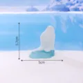 Miniature snow scene ice sculpture ornament DIY micro landscape figurine decor 5cm - No. 8 High Fine Glitter Iceberg